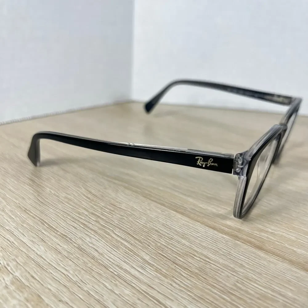 Ray-Ban RB5362 2034 Black Clear Eyeglasses Frames Only 54-17-140